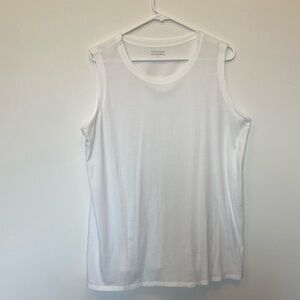 White Eileen Fisher Tank Top
